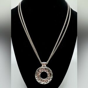 Brighton Contempo Open Ring Convertible Necklace